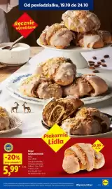 Lidl gazetka tydzień 43 Strona 51: Rogal świętomarciński Piekarnia Lidla €5,99