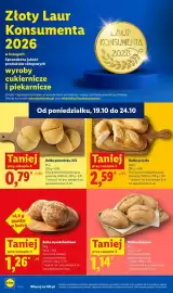 Lidl gazetka tydzień 43 Strona 52: Bułka poznańska XXL €0,79, Bułka paryska €2,59