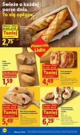 Lidl gazetka tydzień 43 Strona 54: Minicalzone margherita z mozzarellą i pomidorami €5,49