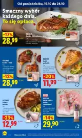 Lidl gazetka tydzień 43 Strona 56: Indyk podudzia Rzeźnik €11,99, Indyk golonka Rzeźnik €12,99