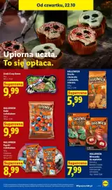 Lidl gazetka tydzień 43 Strona 69: Figurki czekoladowe potwory Halloween €8,99, Lizaki Crazy Bones €9,99