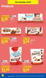 Lidl gazetka tydzień 43 Strona 74: Wafle Kinder Bueno Mini €9,99, Wafelki z kremem Kinder Cards €9,99