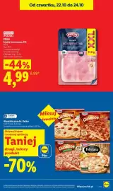 Lidl gazetka tydzień 43 Strona 9: Szynka konserwowa XXL Pikok €4,99