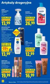Lidl gazetka tydzień 43 Strona 94: Balsam do ciała marshmallow donut Miraculum €16,99, Żel pod prysznic Luya €12,99