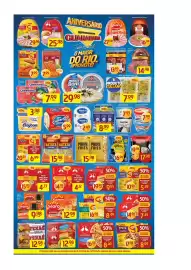 Encarte Supermercados Guanabara Página 4: Pizza frango com e creme com requeijão €8,49, Iogurte Líquido Danone €8,99
