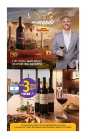 Encarte Supermercados Guanabara Página 8: FESTIVAL VINHOS pelo mundo Dionisio Chaves SOMMELIER GUANABARA Bicampeão