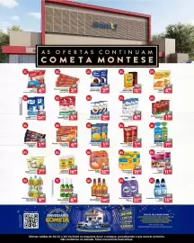 Encarte Cometa Supermercados semana 43 Página 1: Cerveja stella artois €6,59, Linguiça mercí €11,99