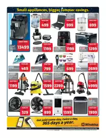 Makro catalogue Page 8: Bennett Read Titan Wet and Dry Vacuum Cleaner €2.299,00, Brother Basic Sewing Machine €2.699,00