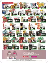 Spar catalogue Page 3: Fattis & Monis Spaghetti or Macaroni €30,00, Imana Packet Sauces or Gravies Assorted €30,00