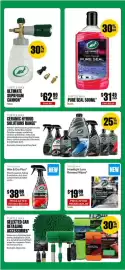 SuperCheap Auto catalogue Page 12: Turtle Wax Headlight Lens Renewal Wipes €19,99, Turtle Wax Wax & Dry Plus €38,99