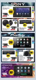 SuperCheap Auto catalogue Page 35: Sony 6.5" 2-Way Speakers €128,99, Pioneer Digital Media Player With Bluetooth €138,99