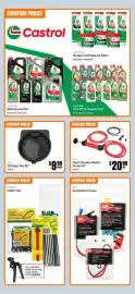SuperCheap Auto catalogue Page 43: SCA Oil Drain Pan 5L €9,99, SCA Fluid Transfer Siphon Pump Kit €20,99