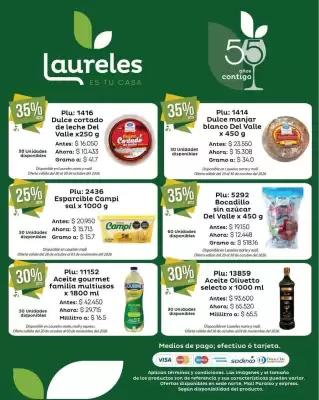 Laureles (válido hasta 3-11)