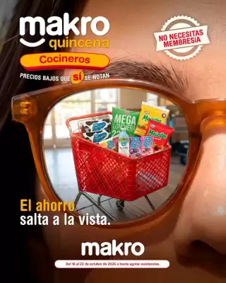 Catálogo Makro (válido hasta 22-10)