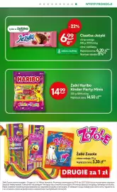 Żabka gazetka Strona 29: Jeżyki Raspberry €6,99, Żelki Haribo Kinder Party Minis €14,99