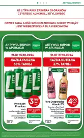 Żabka gazetka Strona 30: Piwo Desperados Mixado 8% €4,99, Piwo Lech Premium €3,99