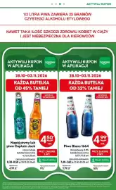 Żabka gazetka Strona 32: Piwo Blanc 1664 €4,99, Napój piwny lub piwo Captain Jack €4,50