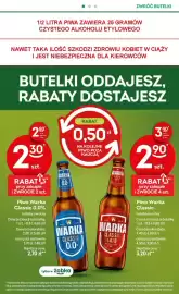 Żabka gazetka Strona 34: Piwo Warka Classic €2,90, Piwo Warka Classic 0.0% €2,30