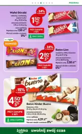 Żabka gazetka Strona 49: Baton Lion €2,80, Wafel Góralki €1,50