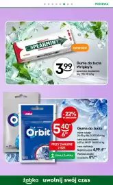 Żabka gazetka Strona 51: Guma do żucia Wrigley's spearmint €3,99, Guma do żucia Orbit Winterfres €5,40