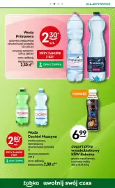 Żabka gazetka Strona 57: Woda Primavera €2,30, Jogurt pitny wysokobiałkowy KSW Bakoma €6,99
