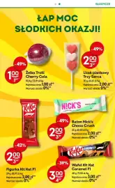 Żabka gazetka Strona 62: Lizak piankowy Trzy Serca €2,00, Żelka Trolli Cherry Cola €1,00