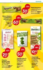 Żabka gazetka Strona 63: Ciastka Miss Ti Matcha Crush €5,00, Wafel Nutymax €3,00
