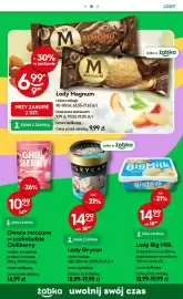 Żabka gazetka Strona 65: Lody Magnum €6,99, Lody Big Milk €14,99