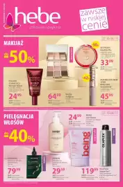 Hebe gazetka Strona 1: Wegański puder matujący do twarzy Healthy Mix Bourjois €33,99