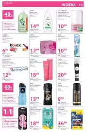 Hebe gazetka Strona 17: Tampony higieniczne normal UltraSorb Kotex €6,99, Szczoteczka do mycia języka Halicontrol GUM €10,99