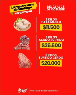 Super Nataly (válido hasta 25-10)