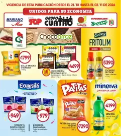 Catálogo Supermercados Mariano Max Página 15: Exquisita gelatina light €979,00, Patitas de pollo Original €7.290,00