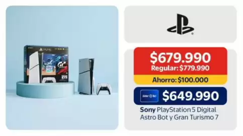 Catálogo Lider Página 9: Astro - playstation 5 digital bot y gran turismo 7 €649.990,00