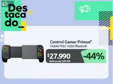 Catálogo PC Factory Página 7: Control - gamer primus €27.990,00