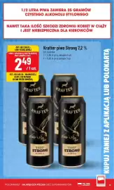 Polomarket gazetka tydzień 43 Strona 19: Piwo Krafter Strong 7,2% €2,49