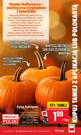 Polomarket gazetka tydzień 43 Strona 7: Dynia Halloween €1,99