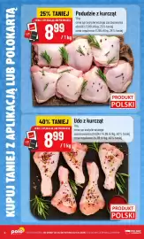 Polomarket gazetka tydzień 43 Strona 8: Podudzie z kurcząt €8,99, Udo z kurcząt €8,99