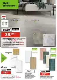 Leroy Merlin gazetka Strona 6: Płytki ceramiczne Produkt polski GREEN LINE TILES podwyższona antypoślizgowość 59,99 -33,34%