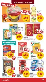 PENNY akciós újság hét 43 Oldal 8: 10. 22., csütörtök - 10. 28., szerda PICI ÁRAK. Löncshús Netto tömeg: 500 g A loto