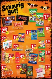 WEZ Prospekt woche 44 Seite 13: Gut & Günstig Chips Geriffelt €1,39, Haribo Fruchtgummi Minis €1,79