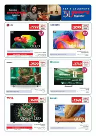 Carrefour catalogue Page 2: Relaxing evenings together LG LET'S CELEBRATE 31% together years -23% SAMSUNG B2099 65" -21%