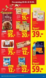 Lidl tilbudsavis uge 44 Side 10: Dulano Schlesiske pølser €75,00, Chef Select Tortelloni €20,00