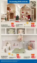 Lidl tilbudsavis uge 44 Side 28: Det Gamle Apotek LED-julelys €49,00, Det gamle apotek nissehus €69,00
