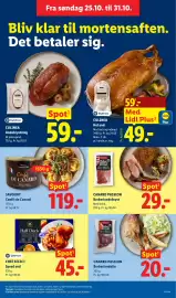 Lidl tilbudsavis uge 44 Side 3: Canard Passion Berberiandelår €20,00, Savoury Confit de Canard €119,00