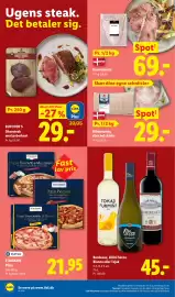 Lidl tilbudsavis uge 44 Side 33: Italiamo pizza €21,95, Bordeaux, Allini Secco Bianco eller Tojak €45,00