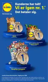 Lidl tilbudsavis uge 44 Side 5: LiDL Det betaler sig. Kunderne har talt! Vi er igen nr. 1.* Det betaler sig. LIDL Nummer 1
