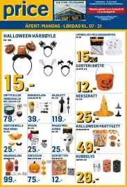 Price Lagerbutikk kundeavis Side 5: Maske med sverd €25,00, Spindelvev med edderkopper €15,00
