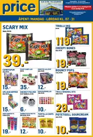 Price Lagerbutikk kundeavis Side 6: Fruktkarameller €10,00, Scary Candy Jar €35,00