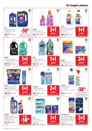Colruyt folder Pagina 14: Carolin alle vloerreinigers €7,13, Vanish volledig assortiment €15,98