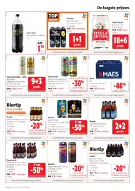 Colruyt folder Pagina 6: Coca-Cola Zero Sugar No Caffeine €1,75, Postel €10,22